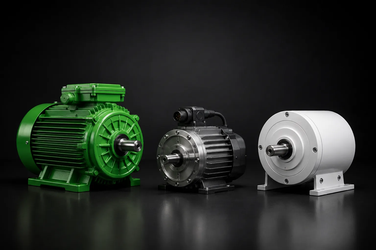 EKMO IE6 ferrite motors — Industrial 20–800 kW and E-Mobility 5–200 kW
